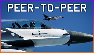 Peer-to-Peer Datalink BVR Practice | 6 vs 6 | PvP | DCS World F-16 Viper