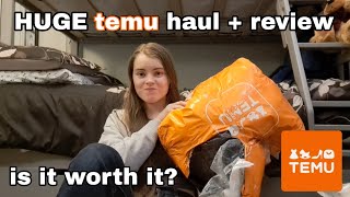 HUGE Temu Haul + Try On *is it worth it?*