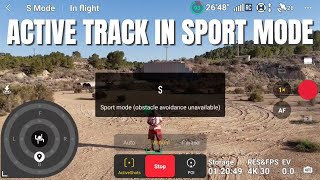 DJI Mini 4 Pro Active Track in Sports mode - insane! #shaunthedrone