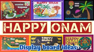 Happy Onam #onamcelebration #onamfestival #displayboard #bulletinboard #softboard  #decoration #idea