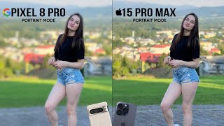 Google Pixel 8 Pro vs iPhone 15 Pro Max | Portrait Mode Camera Test