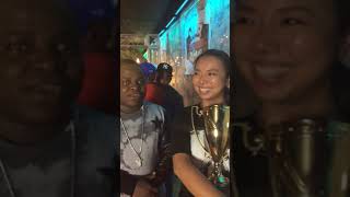 Little Shabba & Bad Gyal Marie Post Clash Interview (Winners of Burial Grung 2019)