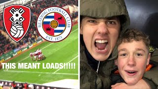 THE FIGHT TO STAY UP *VLOG* Rotherham vs Reading