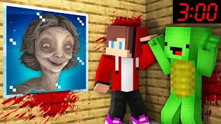 Why Scary Nightmares TEACHER ATTACKED MIKEY and JJ at 3:00 AM in Minecraft - Maizen