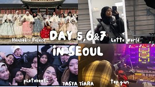 Seoul Trip Day 5, 6 & 7 | Vlog | TASYA TIARA