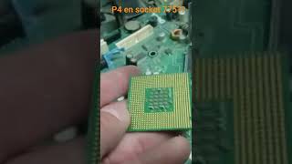 Despiece Pentiun 4 P4 old pc ordenador antiguo. #pcs #hardware #pc #tecnologia #775 #socket #p4 #pci