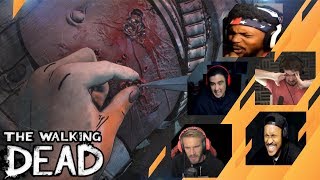 Gamers Reactions to (SPOILER!!!) Clementine Removing Buckshots | The Walking Dead: The Final Season