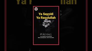 Ya Sayyidi Ya Rasulullah #sholawatmerdu #sholawatnabi #storywa #liriklagu #status