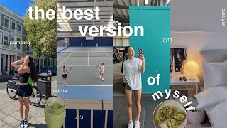 becoming the best version of myself... healthy habits, morning routine & study vlog🌥️