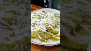 Chilaquiles Verdes Rellenos #shorts