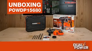 Dual Power - POWDP15680 boorhamer Unboxing