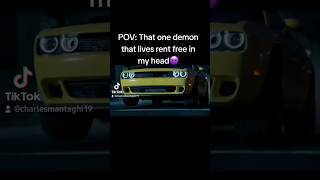 can't control him😈 #car #fast #demon #dodge #dodgedemon170 #exorsim #drift #hellcat #viper #drive