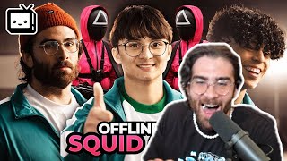 Hasanabi Reacts to OfflineTV Squid Game for $25,000