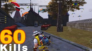 60 kills🔥 in single match 😱 | pubg mobile | multivert gaming