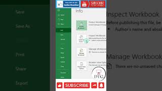 Protect Password #short  #microsoftexcel #excel #exceltutorial #msexcel #exceltips #shorts #formula