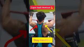 Powerful Back Workout 💪 | Back Day #shortsfeed #shotsviral #backmuscle  #exercisemotivation #health