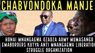 🟨Honai Mnangagwa Ozadza Army Mumasango emaBorders kutya Anti Mnangagwa Liberation struggle 🇿🇼