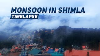 Monsoon in Shimla | Clouds Timelapse | Pahari Wanderer | DJI OSMO ACTION