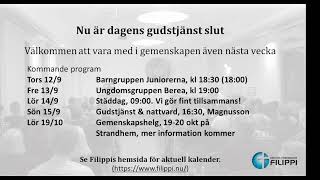 Gudstjänst 20240908