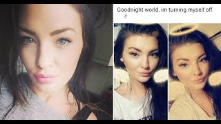 Mum, 22, wrote ‘Goodnight world, I’m turning myself off’ before k illing herself