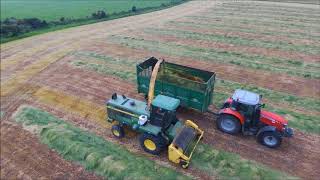 Silage 2018 | John Deere 6850 | Drone HD