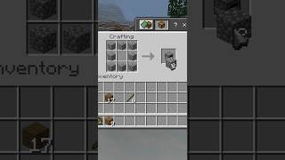 How to make a Furnace in Minecraft #shorts #minecraft #dumbname