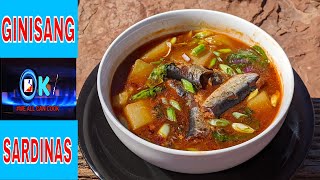 SAUTEED CANNED SARDINES WITH CHAYOTE | GINISANG SARDINAS AT SAYOTE