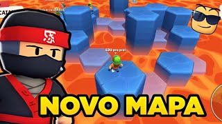 JOGUEI O NOVO MAPA DA ATUALIZAÇÃO 0.38 DO STUMBLE GUYS [Melhor que ó block dash ?!?]