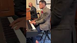 "Emmanuel" lead Keyboardist James Saintil  with Berean's Musicians