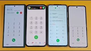 4 PHONES JUST TWO INCOMING CALL ONE OUTGOING CALL XIAOMI POCO X3 PRO 2 SAMSUNG 1 IPHONE