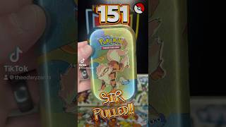 💥151 Mini tin with a SIR BaNgEr!💥#pokemon #151 #SIR #minitin #pokemon151 #opening #shorts