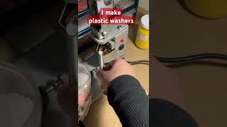 Injection molding plastic washers  #diy #injectionmolding #prototype