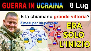 8 Lug: Seriamente? Russi Conquistano Rovine IN CAMBIO DI UN'INTERA BRIGATA VDV  | Guerra Ucraina