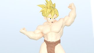 Gohan Big Muscle Growth Transformaion