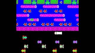 Frogger arcade game for the BBC Micro