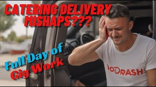 Dispatch Calling Me NON-STOP | Catering Deliveries + UberEats + DoorDash