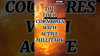 TOP FOUR COUNTRIES WITH ACTIVE MILLITARY.#viral #shots #comperison #power #world #information