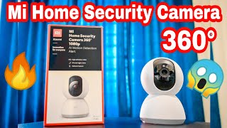 Mi Home Security Camera 360°🔥 control with your phone 🤩Wifi connectivity ❤️