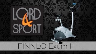 LORD4SPORT - FINNLO Exum III - Rower treningowy, Ergometr