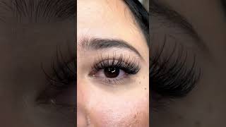 Stunning lash transformation by Loraine lashes | lash extensions | volume lashes