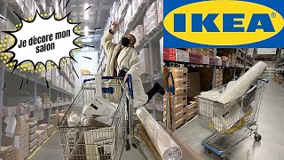 Je décore le salon de mon appartement parisien 🇫🇷 | Haul IKEA 💯vlog