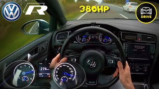 Driving the Volkswagen Golf MK7 R