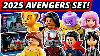 LEGO NEWS! 2025 Avengers! Exclusive Disney Set! Wednesday! Halloween Minifigs! Fortnite Set Secrets!