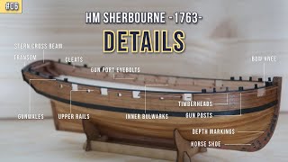 Ship Modeling Sherbourne details - part 1