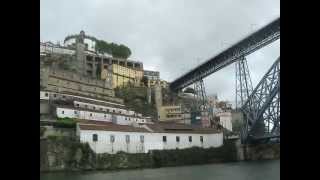 Portugal views of Porto bridges