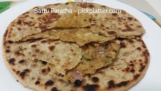 Sattu Paratha Recipe | How to make Sattu Paratha