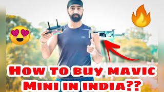 How to buy DJI Mavic Mini Fly More Combo in India 😍at cheap price🔥 from Amazon❤️