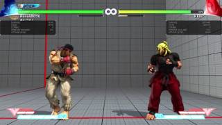 STREET FIGHTER V Ryu super cancel