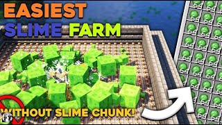 Minecraft Easiest Slime Farm 1.20.1 | Without Slime Chunk