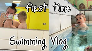 Jayden’s first time swimming & weekly vlog